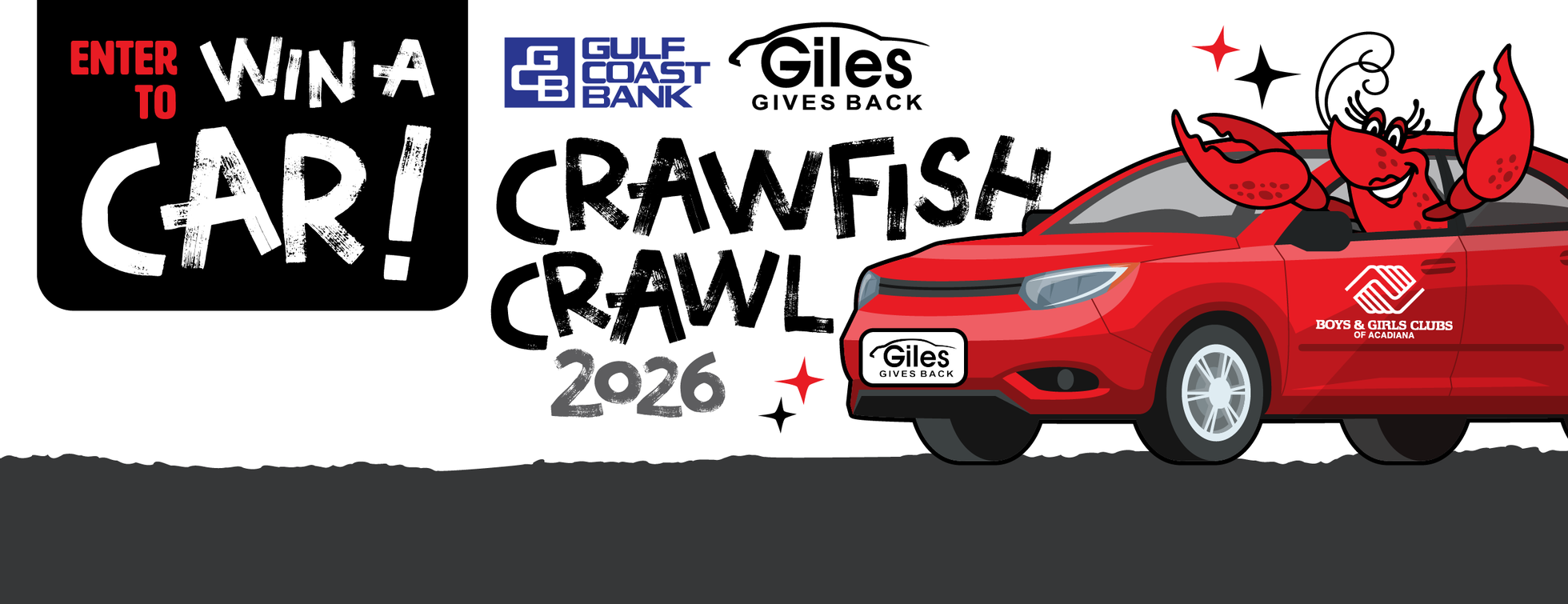 Crawfish Crawl Car Raffle 2026